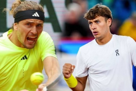 Bán kết tennis đỉnh cao: Zverev vào guồng hủy diệt, Shelton đối đầu hiện tượng Molcan