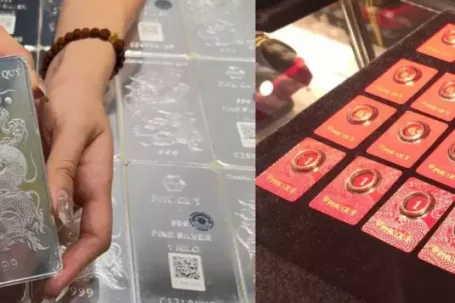 Giá vàng bạc bật tăng mạnh