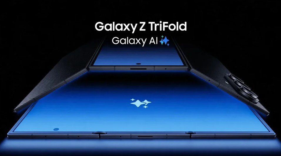 Galaxy Z TriFold sẽ mở ra màn hình cực lớn.