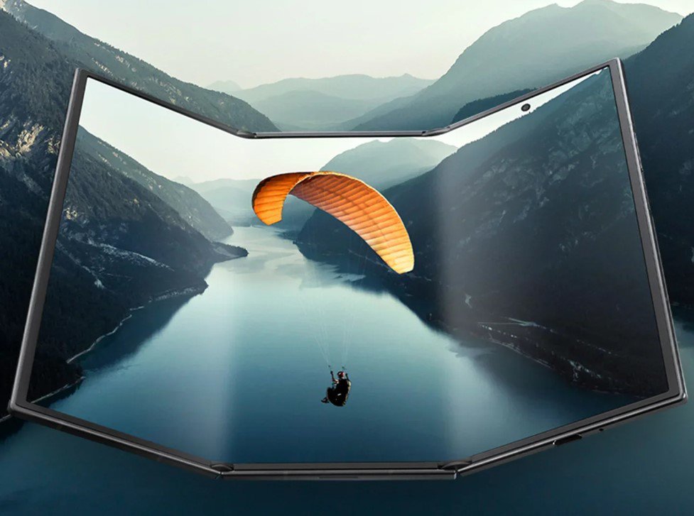 Ảnh concept&nbsp;Galaxy Z TriFold.