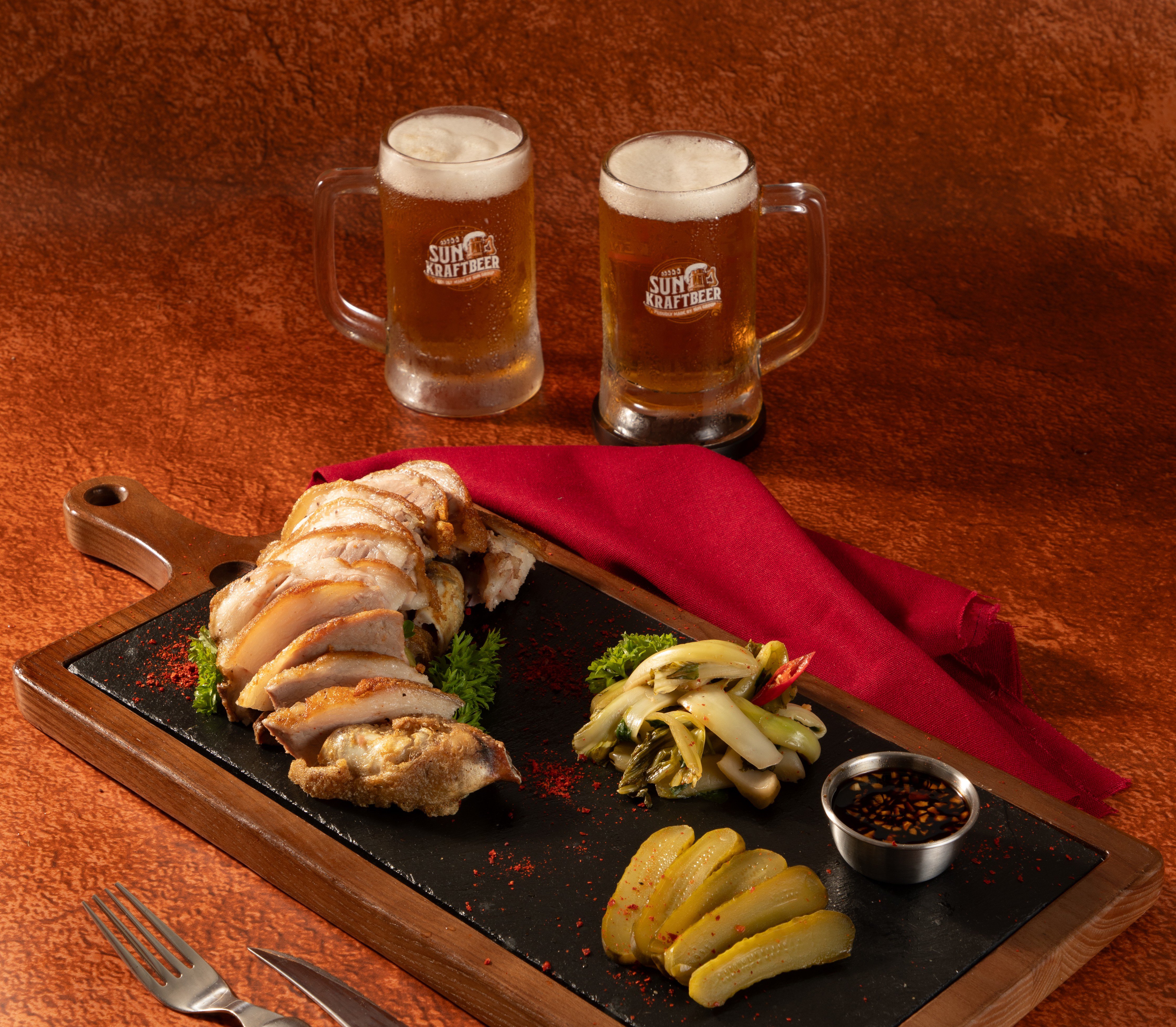 Tinh hoa ẩm thực Âu đánh thức mọi giác quan của thực khách.