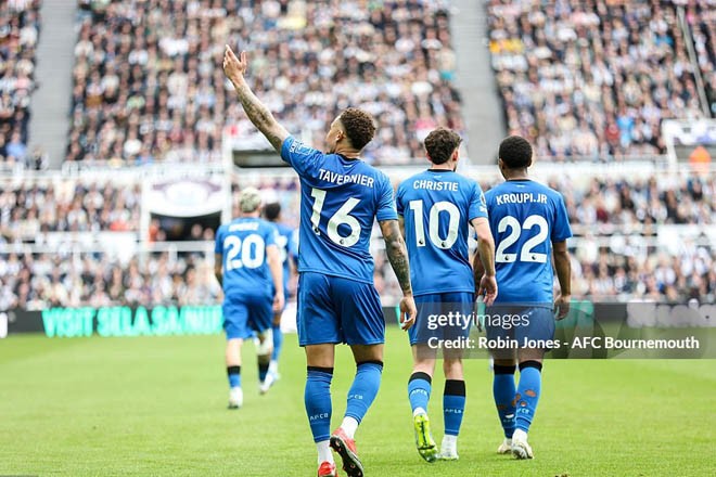 Trực tiếp bóng đá Newcastle - Bournemouth: Đội khách ghi bàn thứ 2 (Ngoại hạng Anh) (Hết giờ) - 1