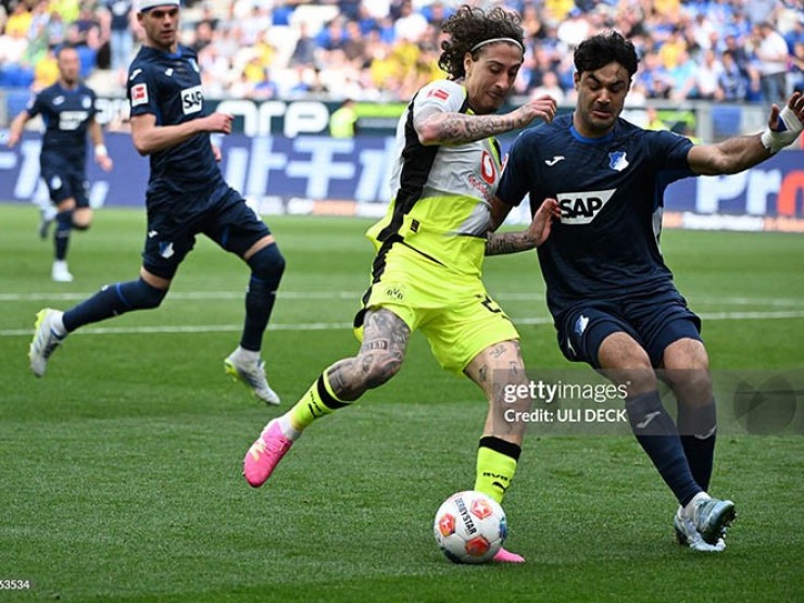 Video bóng đá Hoffenheim - Dortmund: Cú đúp penalty, định đoạt phút 90+8 (Bundesliga)