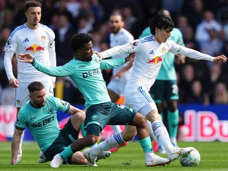 Video bóng đá Leeds - Wolves: Đại thắng 3 bàn, vạch an toàn trước mắt (Ngoại hạng Anh)