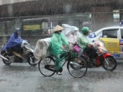 Miền Bắc đón mưa dông dài ngày