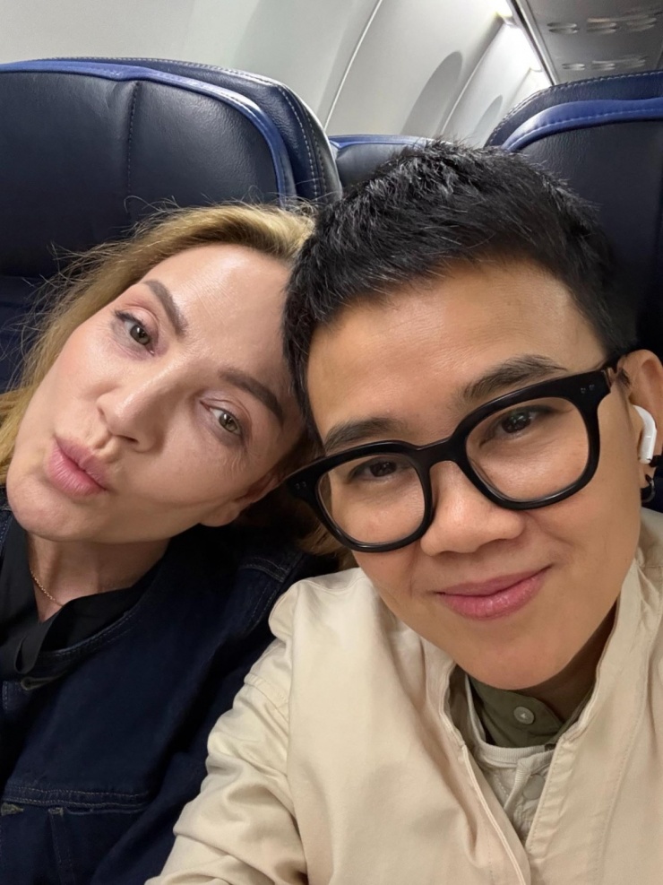 Ảnh sao 19/4: Thanh Thảo thân thiết tình cũ Quang Dũng - 6