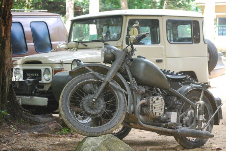 &nbsp;CJ750 – bản sao chép từ dòng xe BMW cổ. Ảnh: Nguyễn Thanh Bình