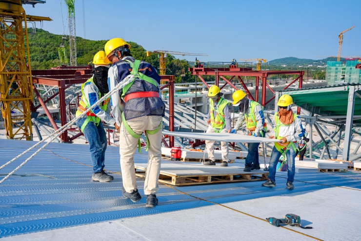 Điểm nhấn chưa từng có tại Trung tâm Hội nghị APEC: Không gian 11.000 m2 không một cột giữa - 10