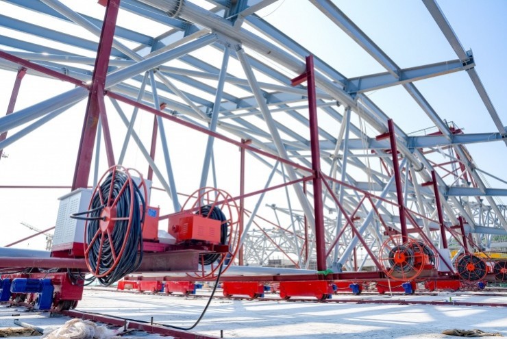 Điểm nhấn chưa từng có tại Trung tâm Hội nghị APEC: Không gian 11.000 m2 không một cột giữa