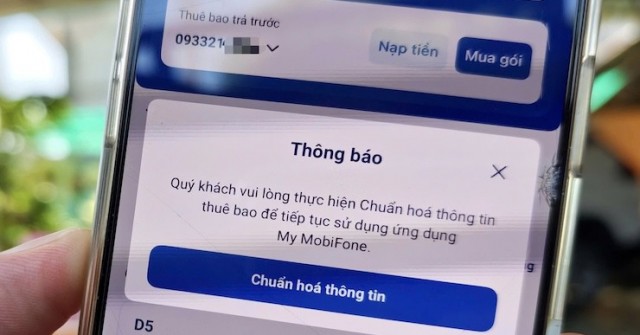 Chuyện gì xảy ra khi SĐT đang dùng cho tài khoản VNeID mức 2, nhưng sai thông tin?