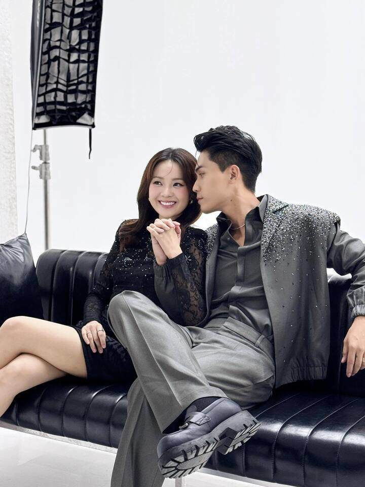 Nam diễn viên vướng tin đồn ''phim giả tình thật'' với bạn diễn.