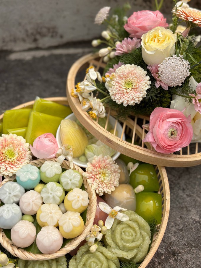 Mẹ đảm Hà Nội biến bánh trôi thành 'tác phẩm nghệ thuật' đẹp không nỡ ăn - 5