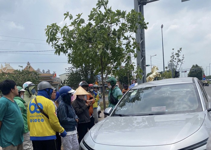 Hiện trường vụ việc.