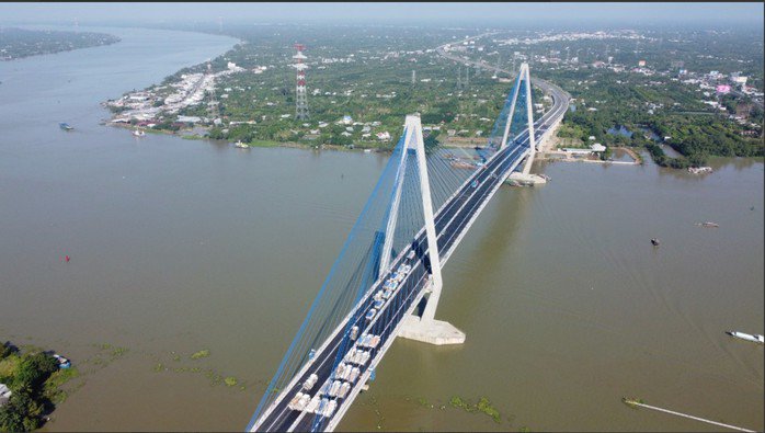 Cầu Mỹ Thuận 2 được khánh thành vào ngày 24-12-2023