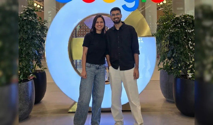 Cặp đôi cùng làm việc tại Google khiến giới trẻ Mỹ trầm trồ, hâm mộ.