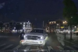 Sau va chạm giao thông ở Hưng Yên, 1 người đàn ông nổ súng rồi bỏ trốn