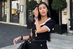 Tiên Nguyễn mix loạt đồ quý tộc với túi hơn một tỷ đồng trên phố châu Âu