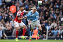 Video bóng đá Man City - Arsenal: 90 phút nghẹt thở, dấu ấn siêu sao (Ngoại hạng Anh)