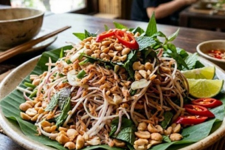 Cách làm nộm hoa chuối tép đồng ngon miệng thanh mát ngày hè