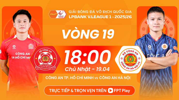 Trực tiếp bóng đá Công an TP.HCM - Công an Hà Nội: Chờ Đình Bắc tỏa sáng (V-League) - 1