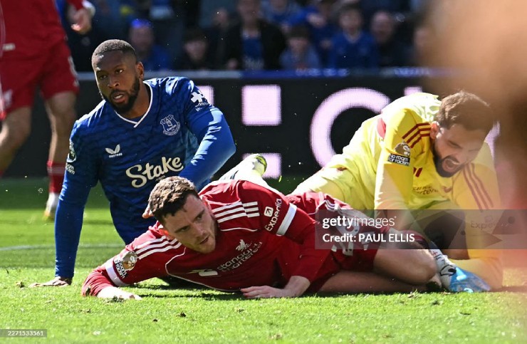 Trực tiếp bóng đá Everton - Liverpool: Van Dijk lập công phút bù giờ (Hết giờ) - 5