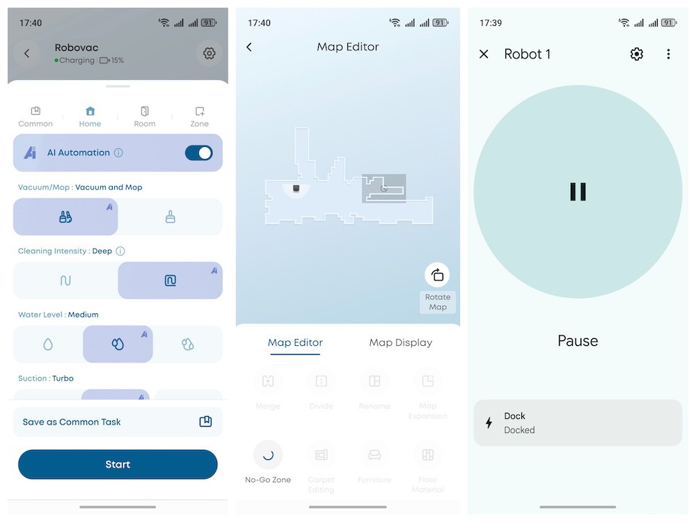 Vẽ bản đồ, tùy chọn AI hay thủ công, thậm chí điều khiển bằng giọng nói với Google Assistant tiện dụng.