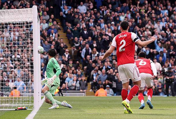 Trực tiếp bóng đá Man City - Arsenal: Havertz đánh đầu sạt xà ngang (Ngoại hạng Anh) (Hết giờ) - 1