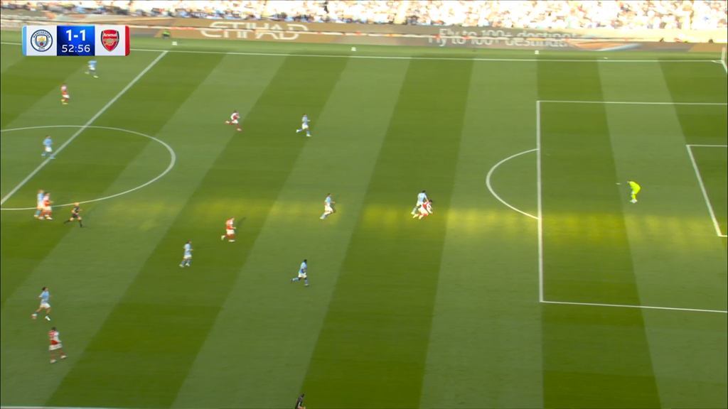 Trực tiếp bóng đá Man City - Arsenal: Havertz đánh đầu sạt xà ngang (Ngoại hạng Anh) (Hết giờ) - 8