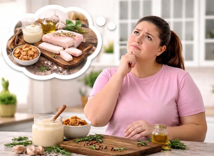Nếu tiêu thụ quá nhiều, mỡ lợn có thể làm tăng tổng năng lượng khẩu phần và góp phần gây tăng cân.