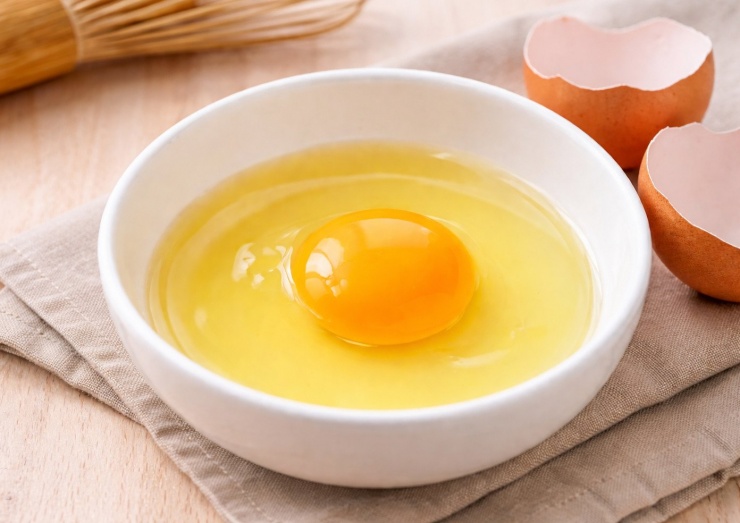 Các chuyên gia khuyên bạn không nên ăn trứng sống. Ảnh minh họa: AI