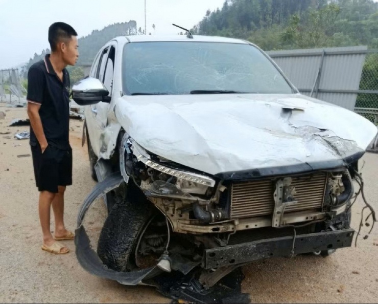 Hiện trường vụ tai nạn