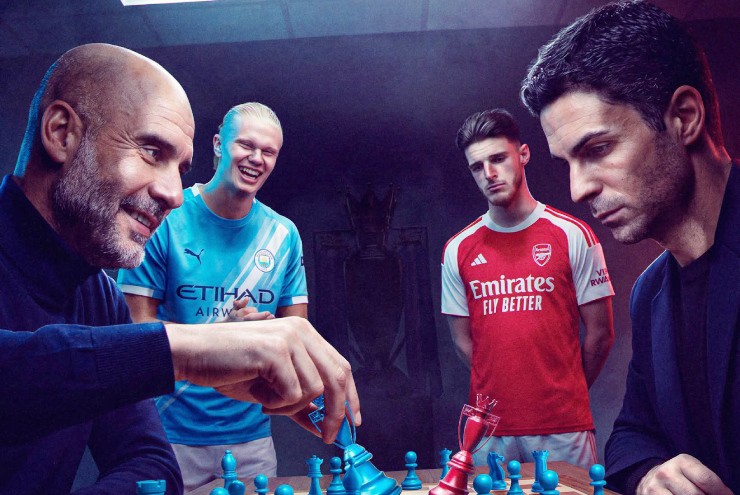 "Vua bóng đá Anh" chưa lộ diện sau trận Arsenal - Man City, vị thế của Arteta & Pep đảo chiều (Clip 1 phút)