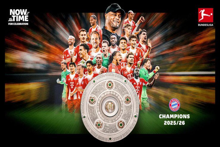 Bayern Munich vô địch sớm nhất 5 giải VĐQG châu Âu, Harry Kane ôm mộng ăn ba