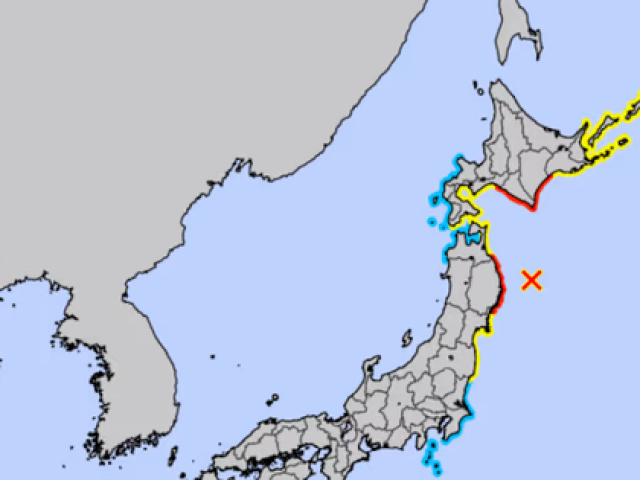 Động đất mạnh ở Nhật Bản, cảnh báo sóng thần