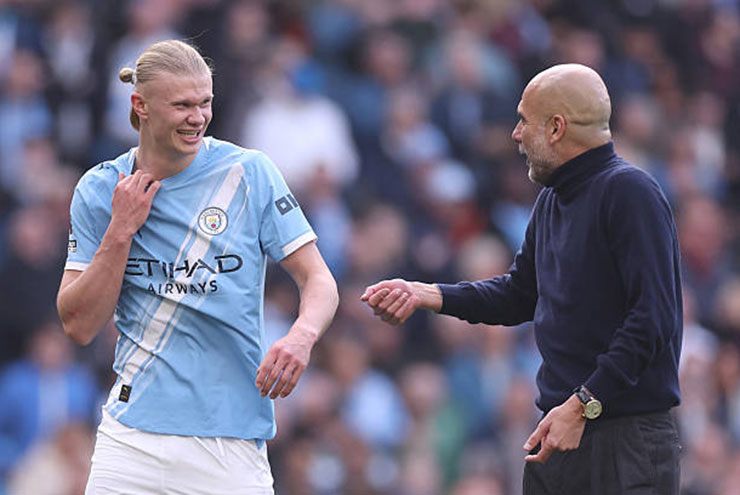 Man City thắng lớn Arsenal: Pep nhắc nhở học trò, Haaland trần tình vụ húc đầu