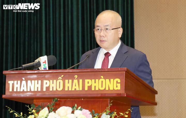 Tân Chủ tịch UBND TP Hải Phòng Đỗ Thành Trung.