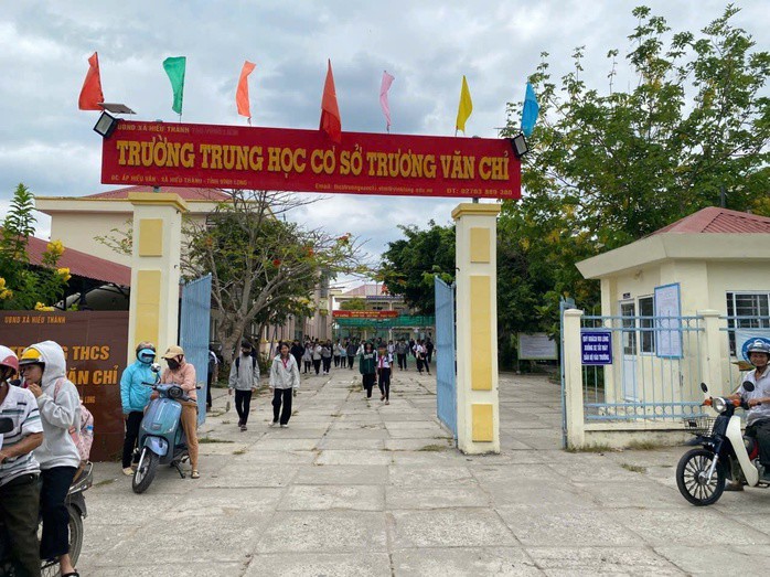 Trường THCS Trương Văn Chỉ, nơi xảy ra sự việc