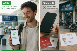 Không còn phụ thuộc WiFi công cộng: Vietnam eSIM đang thay đổi cách du khách kết nối tại Việt Nam