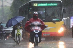 Cảnh báo mưa dông mạnh nhiều khu vực đêm nay