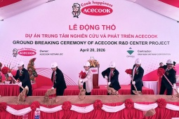 Acecook Việt Nam tổ chức lễ động thổ dự án Trung tâm Nghiên cứu và Phát triển mới