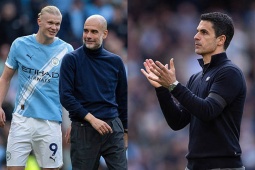 Nếu Arsenal mùa này không rực rỡ thì sao, Arteta có lẽ sợ Haaland và Pep "tới già"