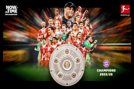 Bayern Munich vô địch sớm nhất 5 giải VĐQG châu Âu, Harry Kane ôm mộng ăn ba