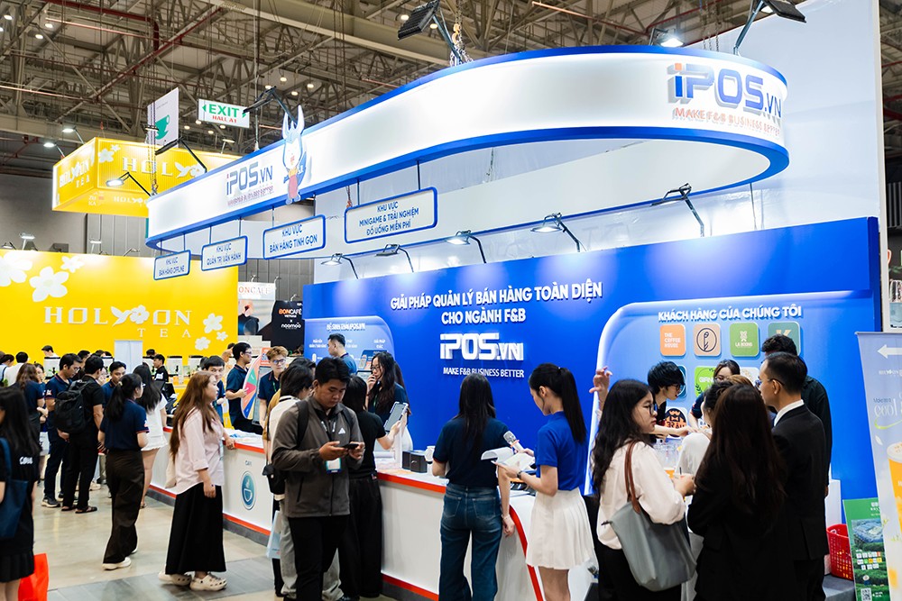 iPOS.vn mang hệ sinh thái giải pháp công nghệ toàn diện đến Cafe Show 2026