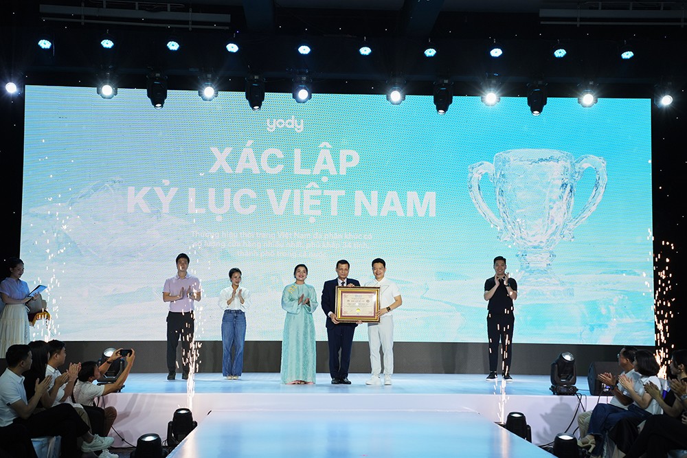 Yody chính thức xác lập kỷ lục Việt Nam