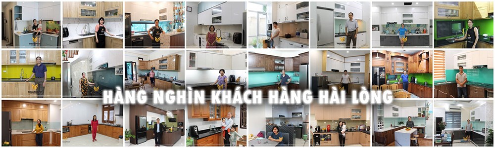 Hàng nghìn khách hang hài lòng sau khi thi công