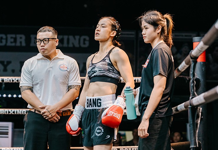 Nữ võ sĩ Việt Nam muốn so tài với sao thế giới ở trận tiếp theo