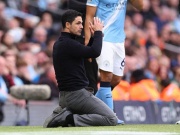 Arsenal thua Man City: Arteta tin cuộc đua vô địch vẫn trong tầm tay