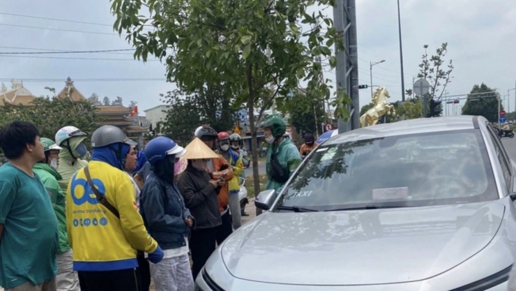 Hiện trường vụ việc.