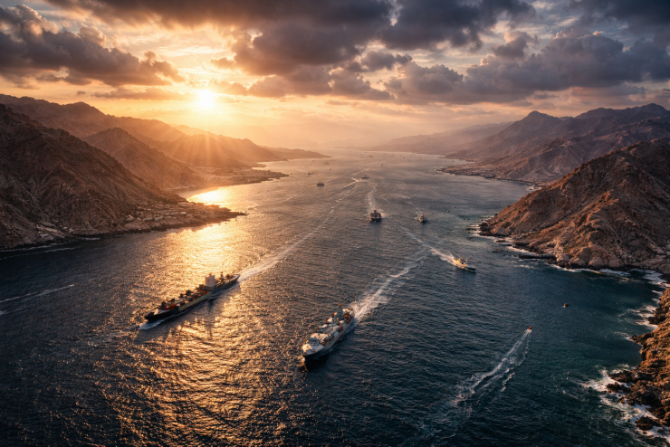 Địa hình eo biển Hormuz lý tưởng cho các hoạt động phục kích trong quân sự.