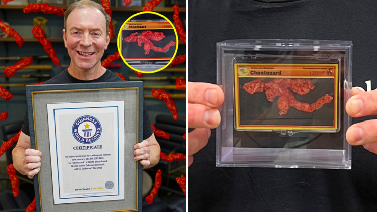 Nhà đấu giá Ken Goldin nhận kỷ lục cho đồ ăn nhẹ đắt nhất từng được bán. Ảnh: TGR.